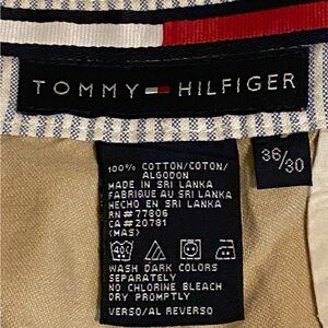 Tommy Hilfiger Beige/Khaki Dress Pants Men’s 36/30 100% Cotton